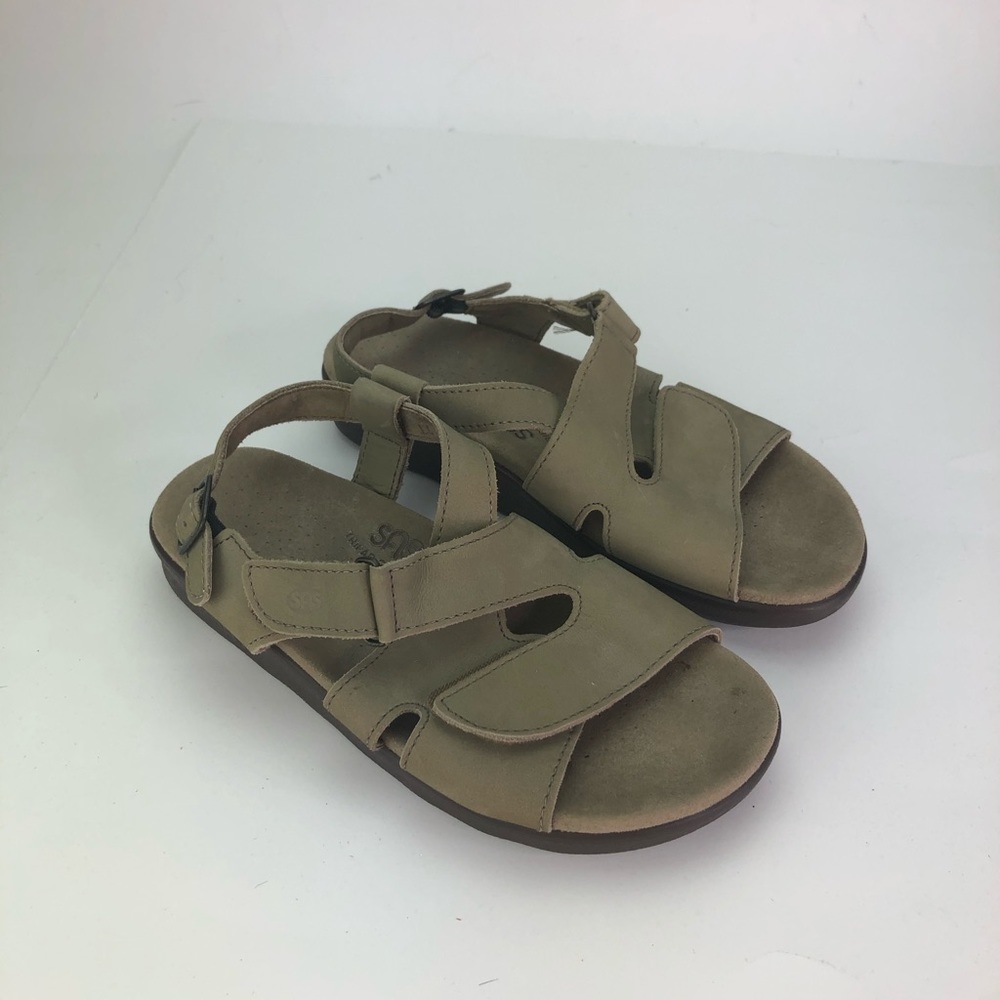 SAS Womens Sandals Size 7.5 M Tripad Leather